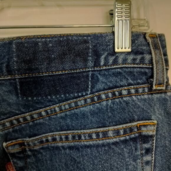 M865) Levi's 560 Women Loose Fit Straight Leg Hi Rise Jeans Size 14 Reg (32/30) - Picture 3 of 8